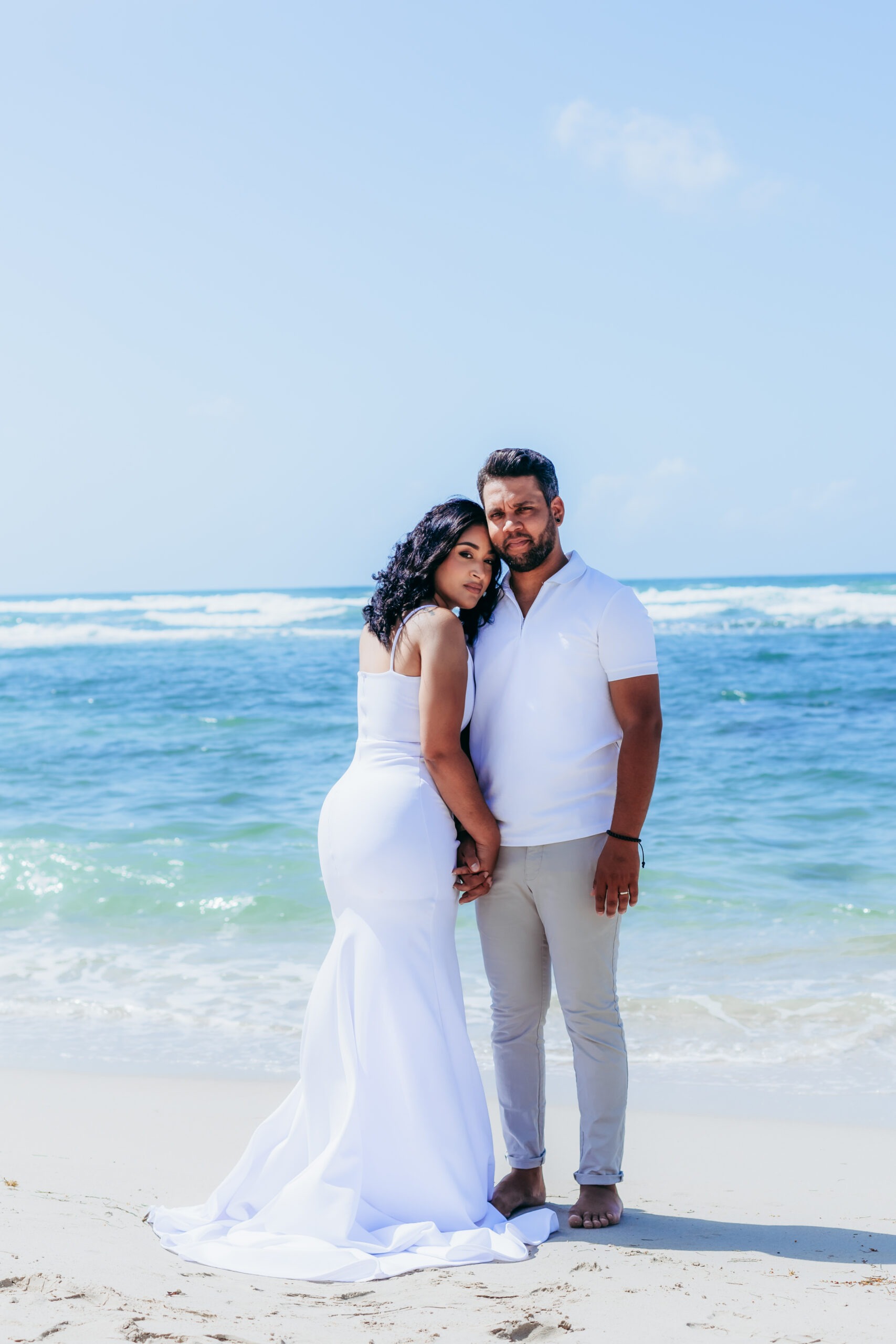 Juan Dolio Photographer - Couples session at golden hour by La Romana Photographer